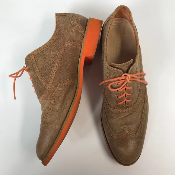cole haan orange shoes